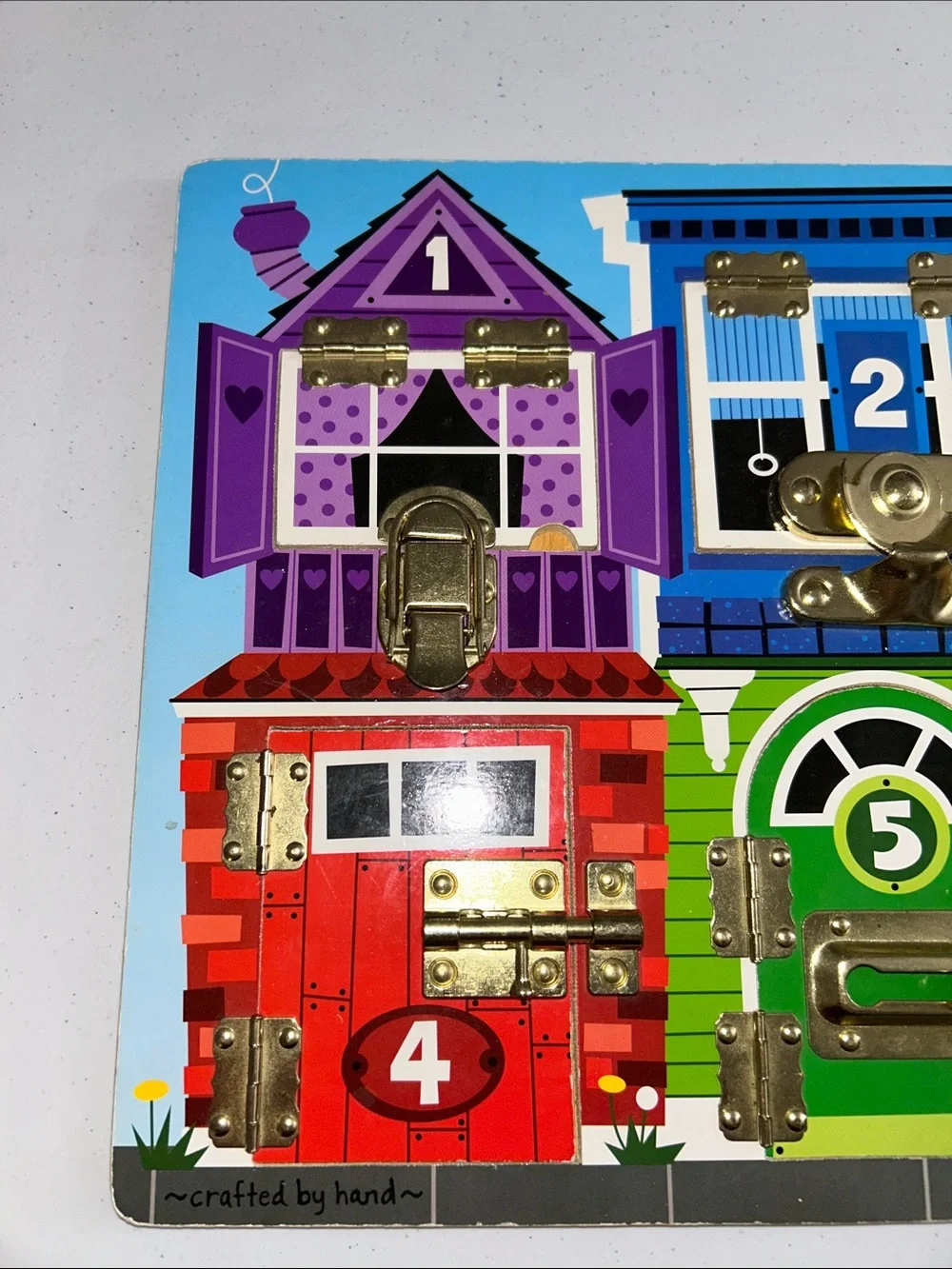 Melissa & Doug Kids Latch Board Ages 3*